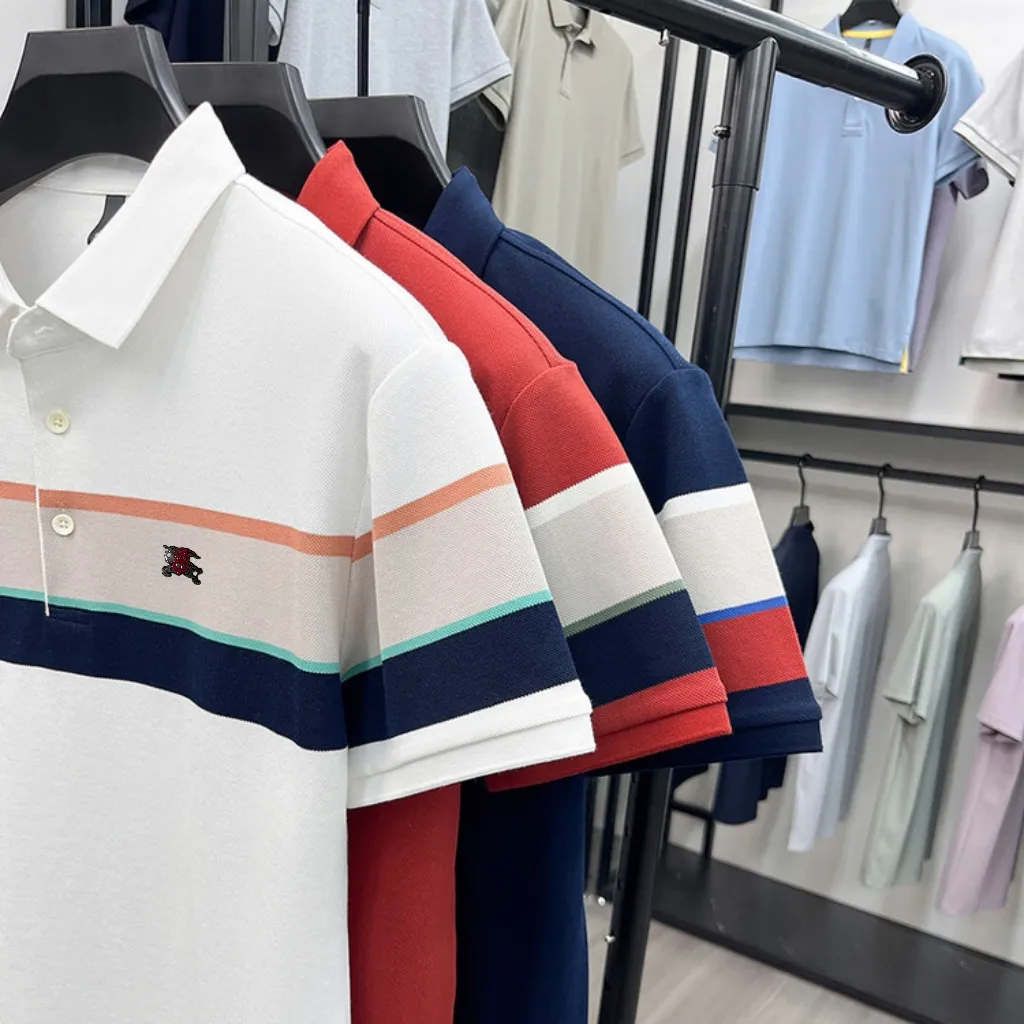 🌹 🌹 P135 26 Quality POLO ， ， Breathable ， LOGO， ⚡️ T ⚡️ ， ！Sizes：M-4XL（ 210 、 。